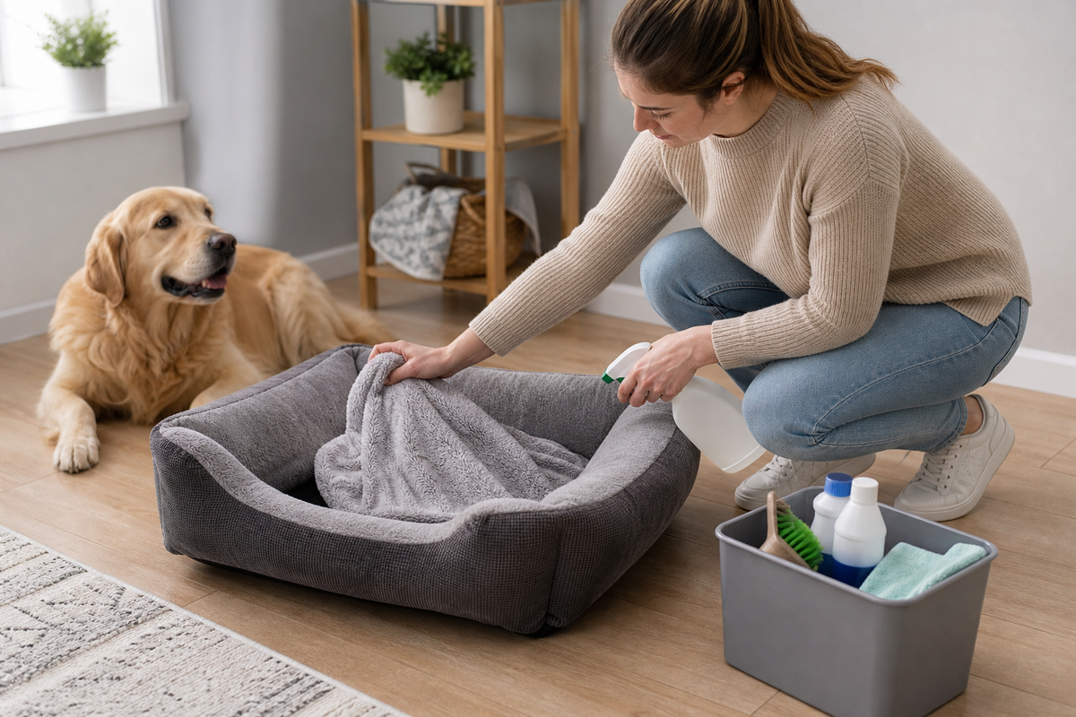How to Keep Your Pet's Sleep Space Clean and Odor-Free