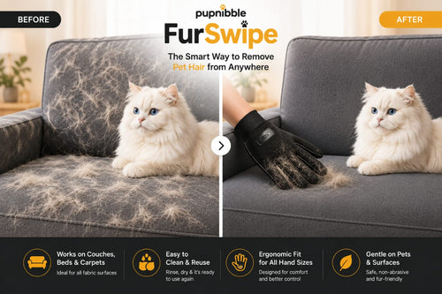 PupNibble FurSwipe | Pet Hair Removal Glove